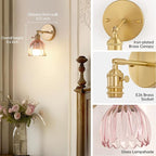 Shenmoyl Vintage 5000 mAh Battery Operated Wall Sconce - Image 5