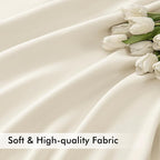 MIULEE Birch Back Tab Blackout Curtains 63 Inch Length 2 Panels Set - Image 6