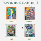 KBKBART Matisse Wall Art Prints Set of 12, Matisse Eclectic Wall Decor - Image 3