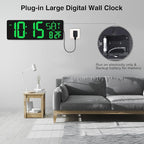 XREXS Large Digital Wall Clock - Image 7