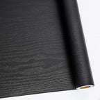 Abyssaly Peel and Stick Wallpaper Black Wood Contact Paper Decorative by Abyssaly