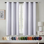 MIULEE Blackout Curtains for Bedroom Living Room 2 Panels, Thermal Insulated by MIULEE