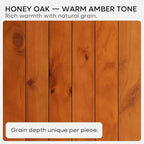 Homeforia 24inch Oak Floating Shelf - Image 8