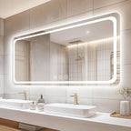 60" x 30" Led Bathroom Mirror by Lmsedf