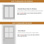 LazBlinds No Tools No Drill Bamboo Roller Shades, Cordless Bamboo Blinds - Image 6