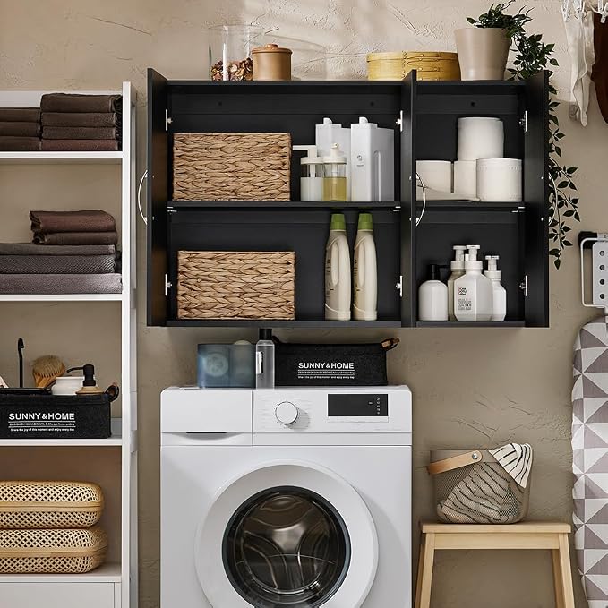Haotian Wall Cabinet for Laundry Room, Storage Medicine Cabinet for Bathroom - Image 3
