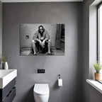 Funny Bathroom Wall Decor for Room Aesthetics - Image 2