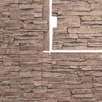 EverStone Canyon Ridge Faux Stone Panel, 45 3/4"W x 24 1/2"H x 1 1/4"D - Image 9