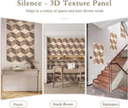 12Pack Acoustic Panels, Self-Adhesive Sound Proof Panels - Image 7