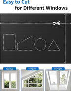 Sumobaby Blackout Curtains for Bedroom Portable 52"x64", No Drill Blackout - Image 4