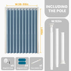 AJAZZ Blackout Accordion Door - Image 2