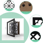 ZEXUIRU 4 Set. Rustic Wall Mirrors - Image 6