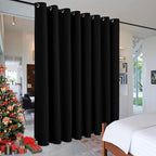 RYB HOME Extra Wide Long Curtain Privacy Office Space Divider Wall Panel by RYBHOME