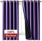 NICETOWN 100% Blackout Curtains - Image 2