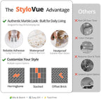 StyloVue 100 Pieces Peel and Stick Backsplash - Image 5