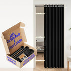 AJAZZ Blackout Sliding Door Curtains by AJAZZ