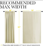 NICETOWN Blackout Curtains for Bedroom, Home Decorations Thermal Insulated - Image 7