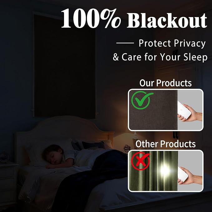 Adhesive 100% Blackout Curtain - Image 2