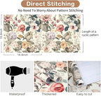 Jeweluck Floral Wallpaper Peel and Stick Vintage Floral Contact Paper Peel and - Image 8