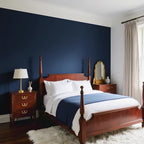 Yancorp 24"x394"/32.8' Matte Gray Blue Peel and Stick Wallpaper Removable - Image 2