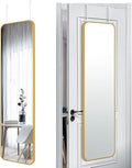 SCWF-GZ 47x14 Mirror Rectangle Full Body Length Door Hanging Wall Mounted by SCWF-GZ