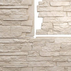 EverStone Acadia Ledge Faux Stone Panel, Sea Shell Color - Image 9