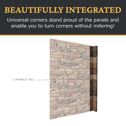 AZ Faux High-Density Polyurethane Faux Stone Flush Inside Corner - Image 7