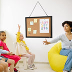 VEVOR Cork Board for Walls, Double-Sided Cork 24" x 18" Bulletin Board Vision - Image 8
