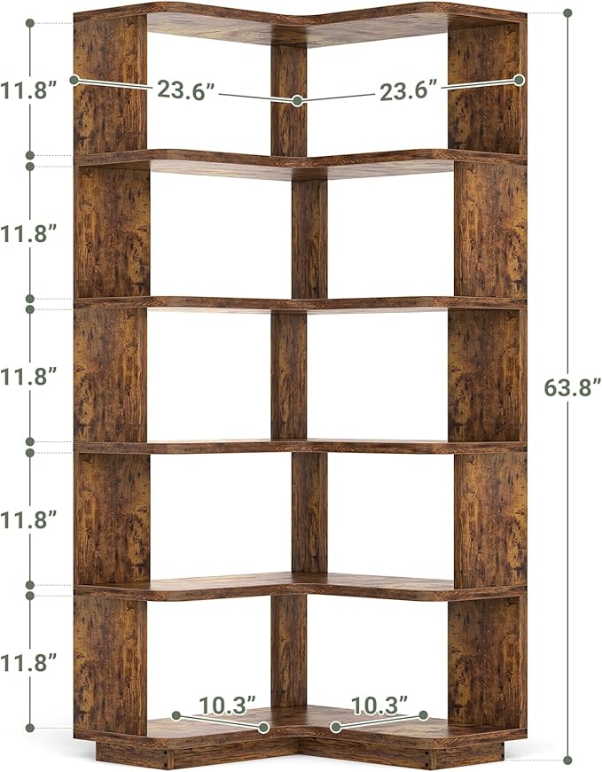 Armocity Corner Book Shelf - Image 3