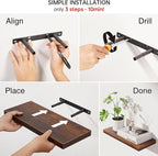 BAYKA Bathroom Floating Shelves - Image 5