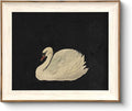 VIYYIEA Framed Wall Art for Living Room, Swan Art Canvas Prints, Vintage Home by VIYYIEAART