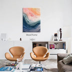 Mental Health Poster Inhale Exhale Meditation Wall Art 24x36 inch Framed - Image 4