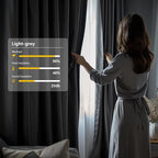 Room Divider Blackout Curtain Track Curtains Wall Dividers Panels Screen - Image 2