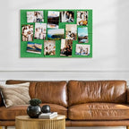 MaxGear Large Cork Board for Wall 36" x 24", Emerald Green Bulletin Board - Image 6