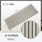 TO-TH Wood-Look Acoustic Wall Panels, 10 Pack 47.2” x 23.6” Acoustic Panels - Image 7