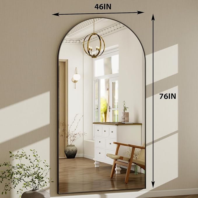 HARRITPURE 76"x46"Full Length Mirror - Image 5