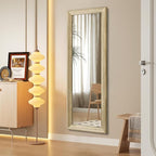 AAZZKANG Full Length Door Mirror Wooden Frame Large Mirrors - Image 4