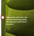 Hanging Planting Grow Bags, 49 Pockets Hanging Vertical Wall Planter Wall - Image 4