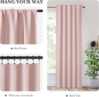 RYB HOME 100% Blackout Short Curtains - Image 3