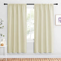 NICETOWN Beige Blackout Curtains by NICETOWN