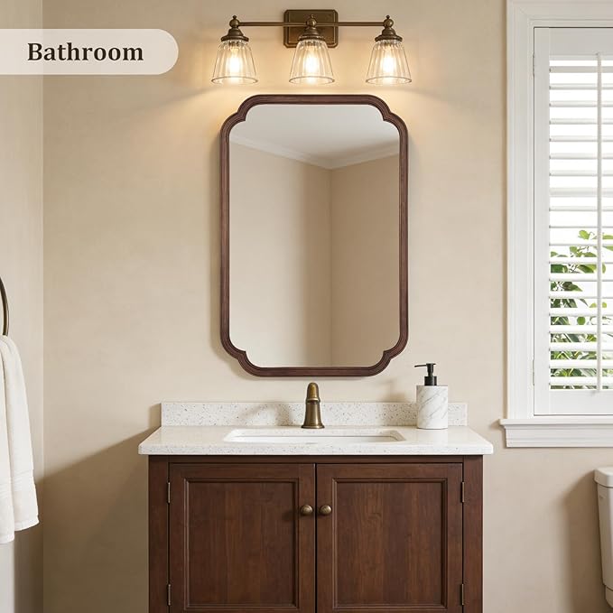 WallBeyond Wood Bathroom Mirror - Image 2