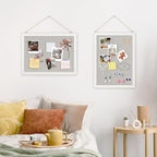 DOLLAR BOSS Cork Boards with Linen 2-Pack 16''X 12'' Cork Board - Image 8