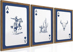 Western Wall Art Set of 3 by TransformYourWallsElevateYourStyle