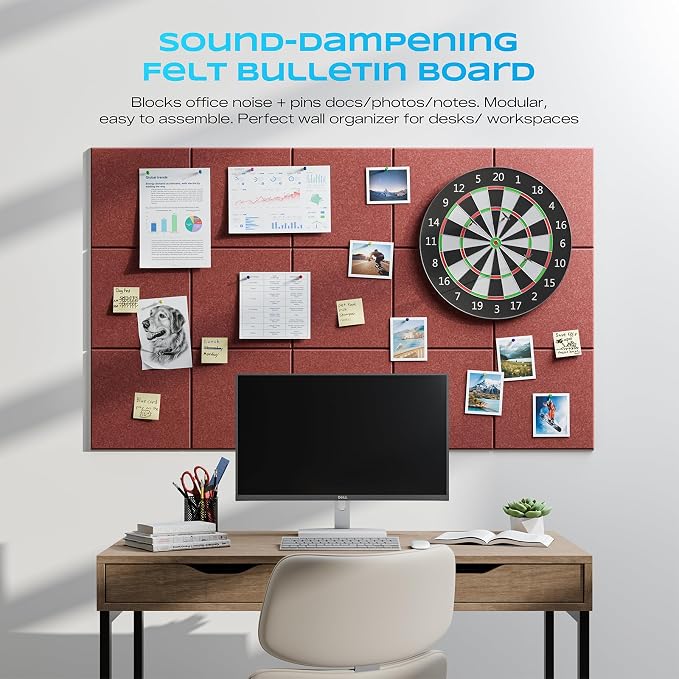 22 Pack Self-Adhesive Acoustic Panels, Soundproof Wall Panels - Image 4