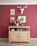 Safiyya Peel and Stick Wallpaper Rose Red Contact Paper Solid Color Decorative - Image 5