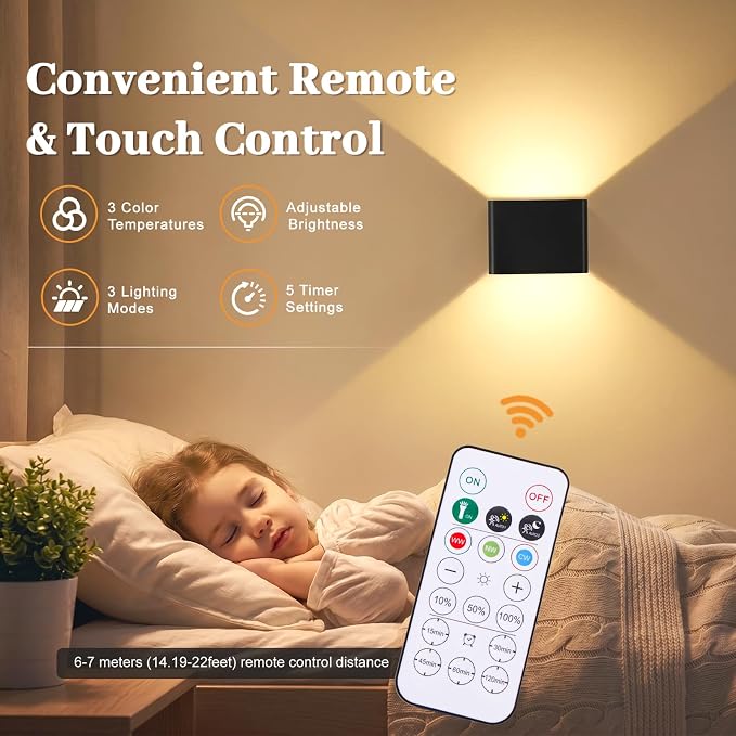 Yochoice 4-Pack Motion Sensor Wall Lights - Image 4