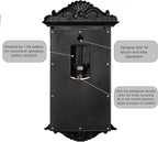 Clockswise Vintage Grandfather-Style Wall Clock - Image 6