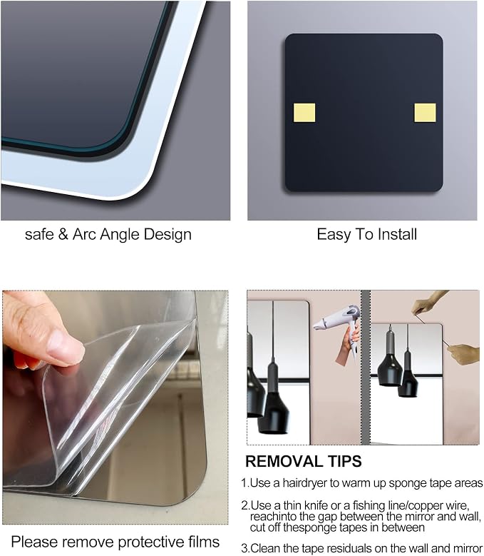 Unbreakable Plexiglass Acrylic Mirror - Image 6