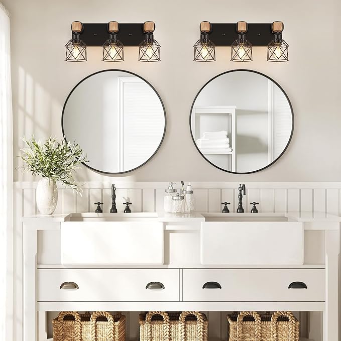 FadimiKoo 3-Light Farmhouse Vanity Light - Image 5