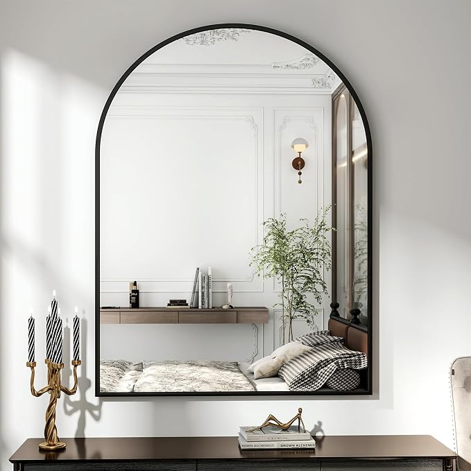 XRAMFY 32"x48" Arched Bathroom Mirror - Image 9